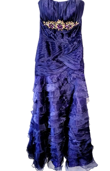 La Merchandises Dresses & Skirts - Purple Bling Jewel Formal Dress